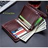 Genuine Leather Wallet | RFID Blocking Wallet for Men| 14 Card Slots, 1 ID Window | Large Capacity Can Hold Notes (Brown)