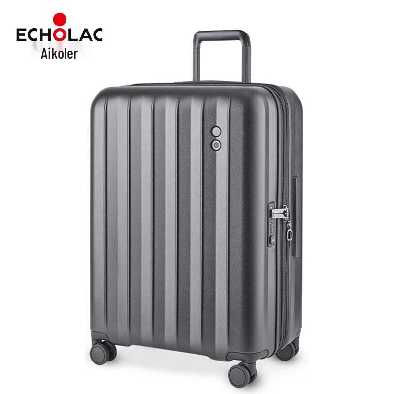 Echolac 24-inch PC Spinner Expandable Luggage 24-inch