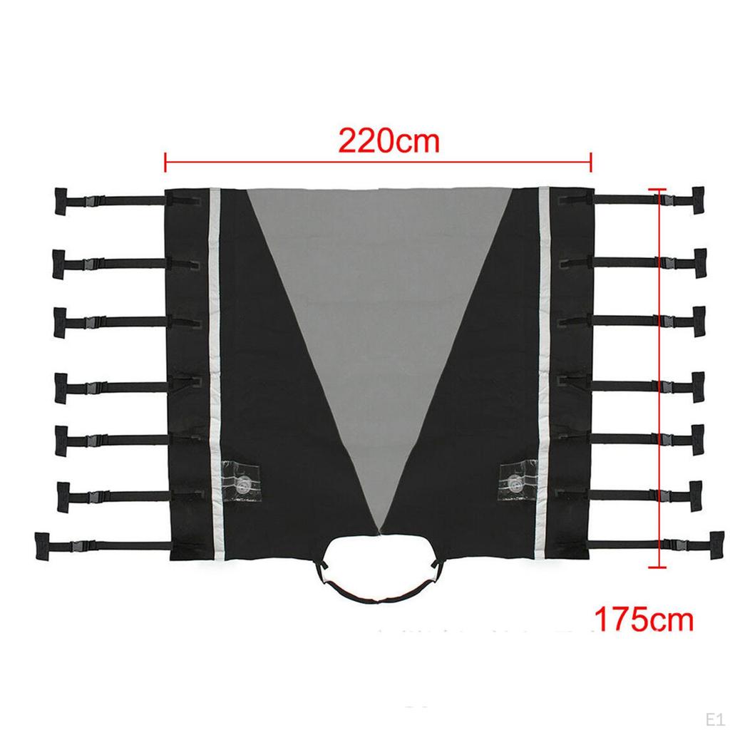 Caravan Front Towing Cover Oxford Cloth Accessories Professional Replace Practical Waterproof