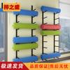 Yoga Mat & Sports Equipment Storage Rack