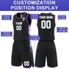 Anpassbares Basketball-Trikot und Shorts-Set Personalisierte Teamuniformen Ärmellose Sportbekleidung Leichtes atmungsaktives Gewebe für Erwachsene und Jugendliche