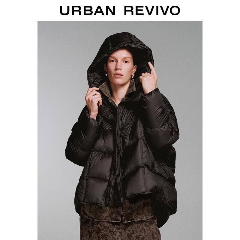 

Женский пуховик оверсайз с капюшоном UR 2025 M