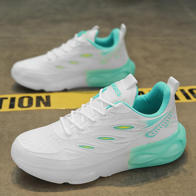 Men's shoes spring and summer breathable outdoor sports shoes casual fashion popcorn running shoes fashion dad shoes