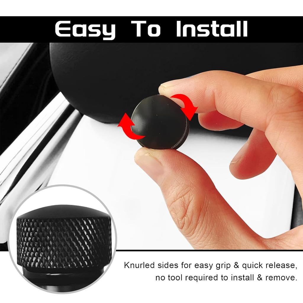 Motorcycle Seat Bolt Screw Rear Mount Screw Kit, 304 Stainless Fender Seat Nut Kit Compatible With Harley Davidson Sportster Softail Touring Dyna