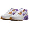 Nike Air Max 90 Leather GS White Action Grape Kids Sneakers Phantom Citron-Tint DV3607-103