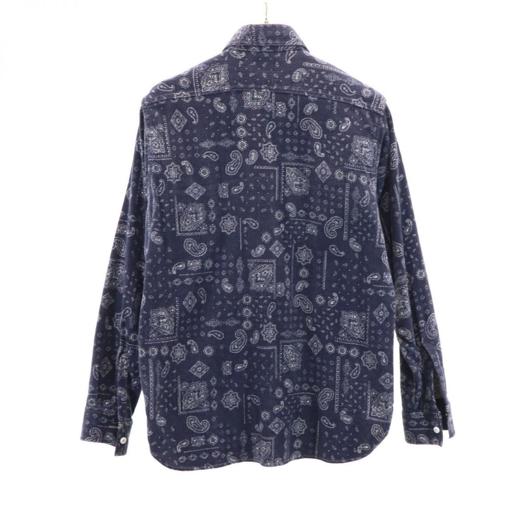 SUGAR CANE Made In Japan Toyo Enterprise SC25565 Paisley Long Sleeve Shirt Men's Used