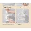 Bathroom Non Perforated Soap Box Suction Cup Wall Mounted Toilet Single and Double Layer Washroom Household Drain Storage Rack
