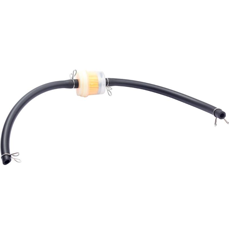 Gas Hose Line Fuel Filter for Mini Dirt Bike ATV Petrol Fuel Line Hose Gas Oil Pipe Tube Filter Replacement