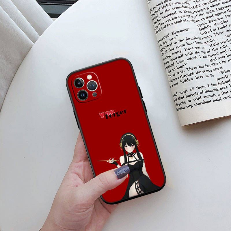 IR26 Spy X Anya Forger Family Case for Samsung A06 A35 A25 A24 A15 A05S A05 M55 M35 M15 A02 A12 A13 A10 A16 A20 A30 A22 A31 A32 A33 A42 A50