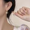 Elegant Irregular Hoop Earrings - 2023 Autumn/Winter French Design for Women