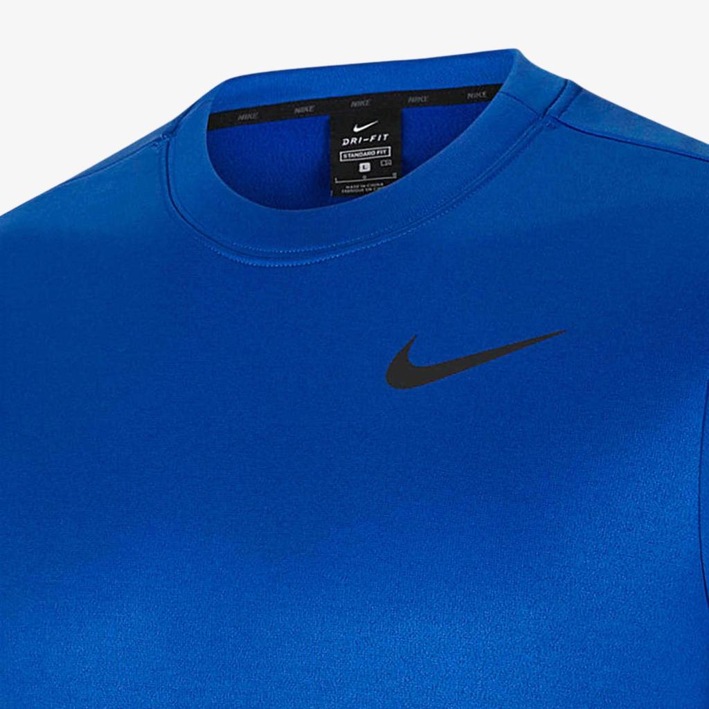 Nike Therma Training Fleece Pullover Sweatshirt Men Sweatshirts Blue CU7272-480