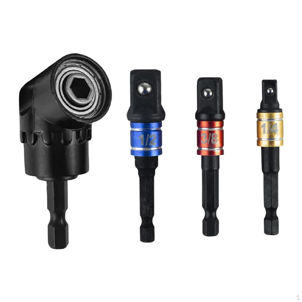 Îndoituri hexagonale pentru țevi 1/4",3/8",1/2" Coadă hexagonală Șurubelniță electrică multifuncțională