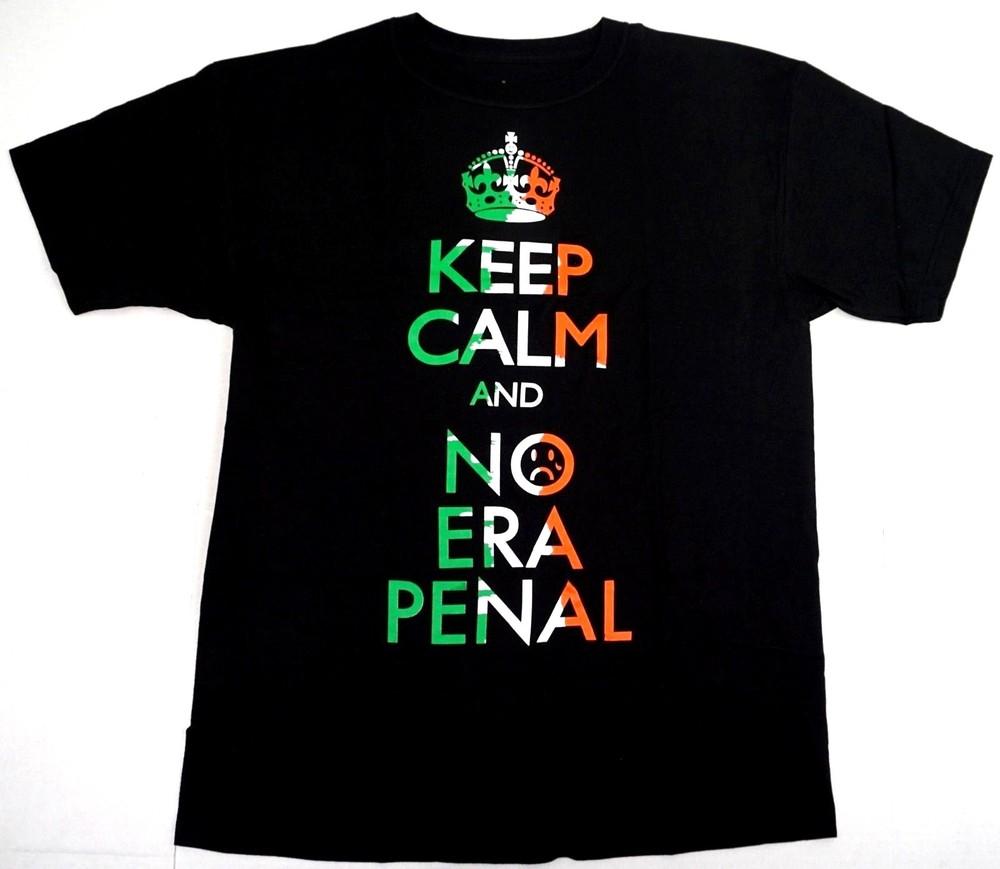 СОХРАНЯЙ СПОКОЙСТВИЕ И НЕТ ПЕНАЛЬТИ ЭРА Футбол Мексика Футболка Мужская XL Новая Унисекс Футболка XXXL