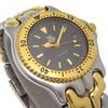 Tag Heuer Cell 200M Watches S95.206 Professional grayDial Stainless Steel Quartz Analog Display Women Used