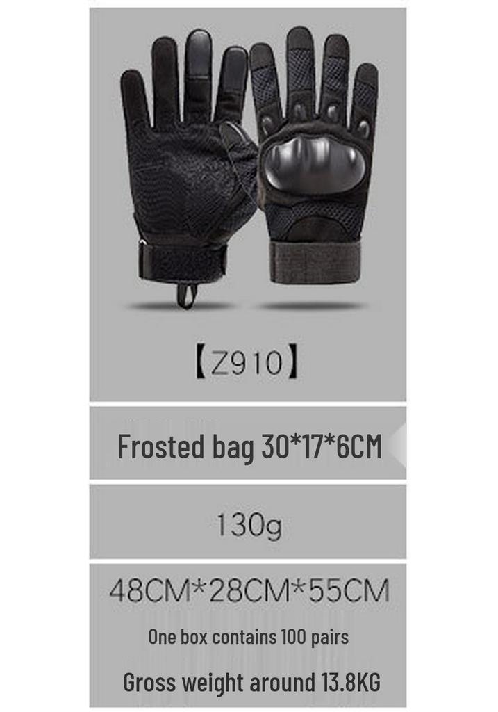 Tactical Full-Finger Non-slip Cut-Resistant Touchscreen Gloves for Outdoor Sports & Cycling