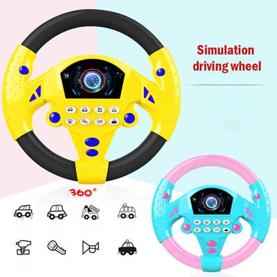 Simulace Řízení Autíčko Volant Děti Miminko Interaktivní Hračky