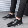 Fashion Hot Men Casual Shoes Buckle Leather Shoes for Men Business Slip-on Shoes Office Work Shoes Men Loafers Sapato Masculino