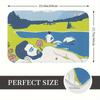 1pc Sexposer Bath Mat & Doormat - 100% Tech Fabric with Rubber Backing, Machine Washable, Irregular Shape for Bathroom Kitchen E