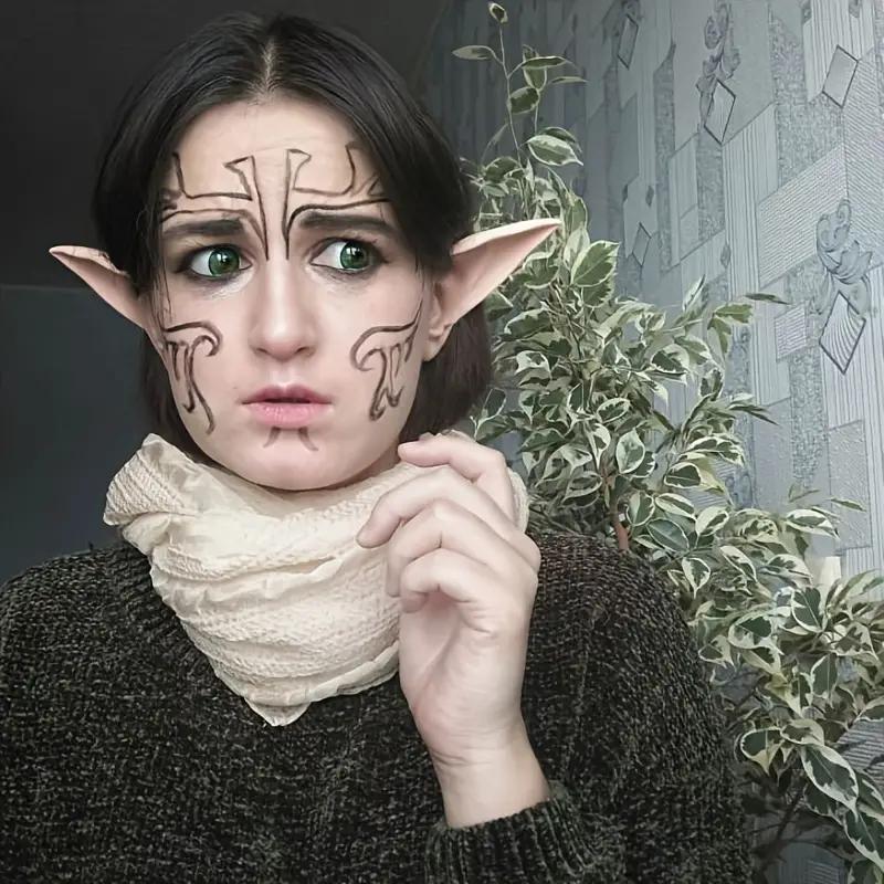 Cosplay Fee Elfenohr Künstlich Weich Silikon Vampir Elfenohren Weihnachten Maskerade Party Anime Kostüm Requisiten Zubehör