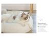 Creative Egg Yolk Pet Bed for Cats & Dogs - Round, Warm, All-Season Mat