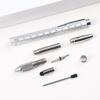 9 in 1 Ballpoint Pen Portable Measure Technical Ruler Handheld Screwdriver Tool  Carpenter Work