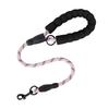 Dog leash colorful nylon reflective round rope large dog explosion-proof p rope dog leash medium and large dog leash