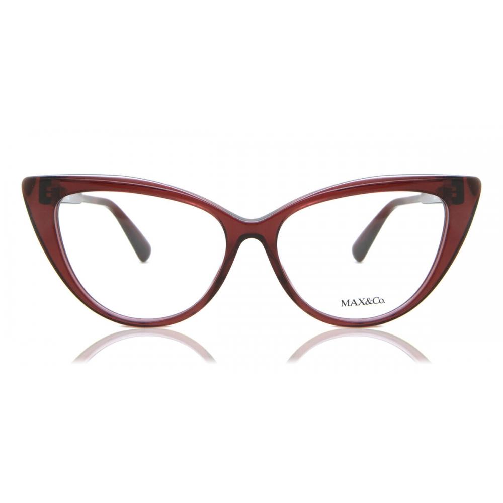 

Max Co. Mo5046 071 Women Eyeglasses Burgundy Red/56
