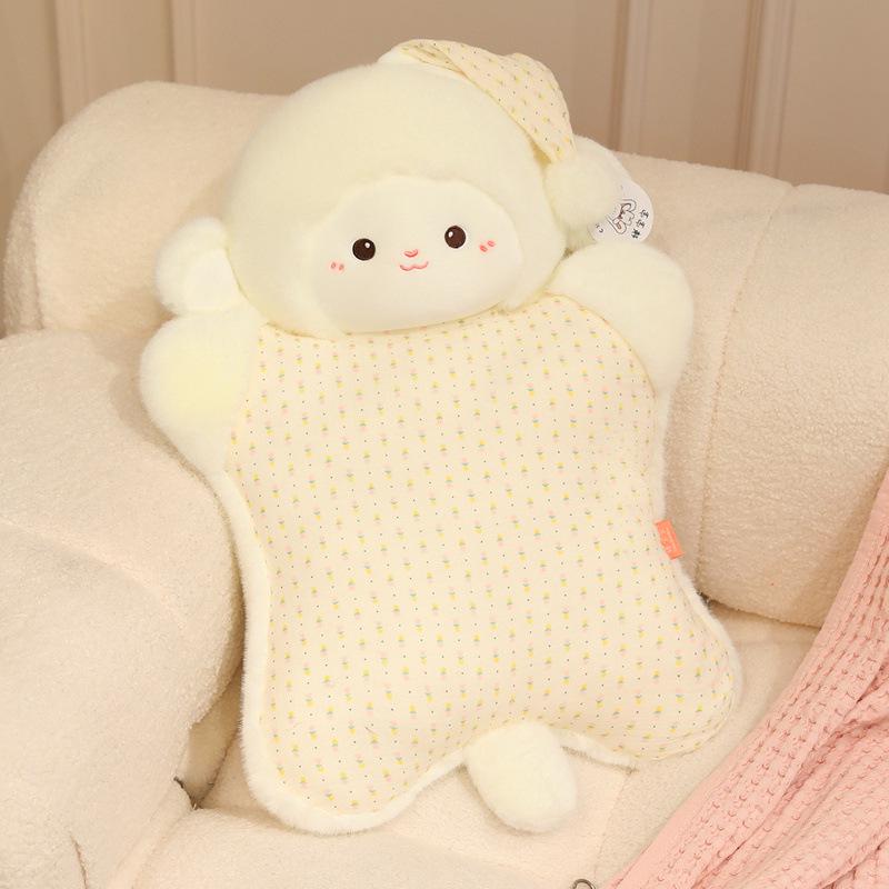 Giant Soothing Animal Plush Hug Pillow - Cute Stress Relief Gift for Girls' Birthdays