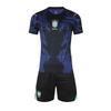 Conjunto de Camiseta de Visitante para el Mundial de Fútbol 2026 Brasil - Uniforme de Fútbol de Manga Corta para Adultos y Niños