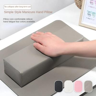 Simple Manicure Hand Pillow and Hand Pad Set Dust-proof and Anti-fouling Manicure Dedicated Comfortable Leather Table Mat Tool