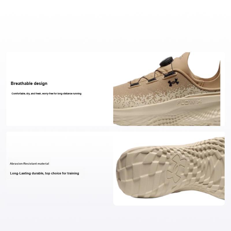 Кроссовки унисекс Under Armour SlipSpeed Mega Camel Sandstorm коричневые черные 3028539-200 38