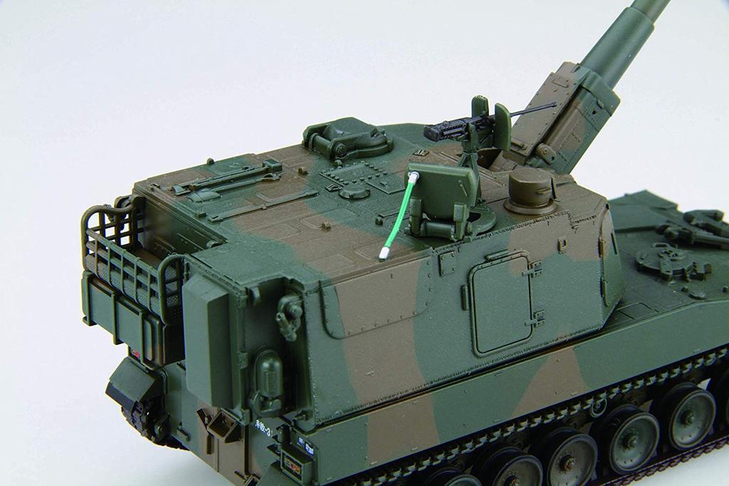 Fujimi Model Military Series Ground Force Type 99 155mm Howitzer Plastic Model ML11 1/72 No.11 Self-Defense Self-Propelled