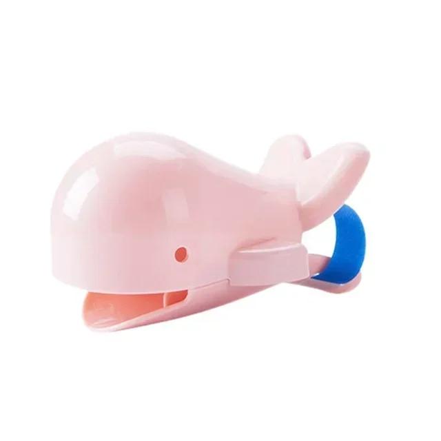 

1Pcs Bathroom Household Tools Lovely Whale Faucet Extender For Children Hand Washing Sink Accessories Kitchen Faucet Accessories