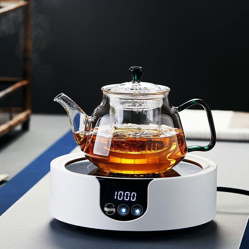 Heat-Resistant Glass Teapot