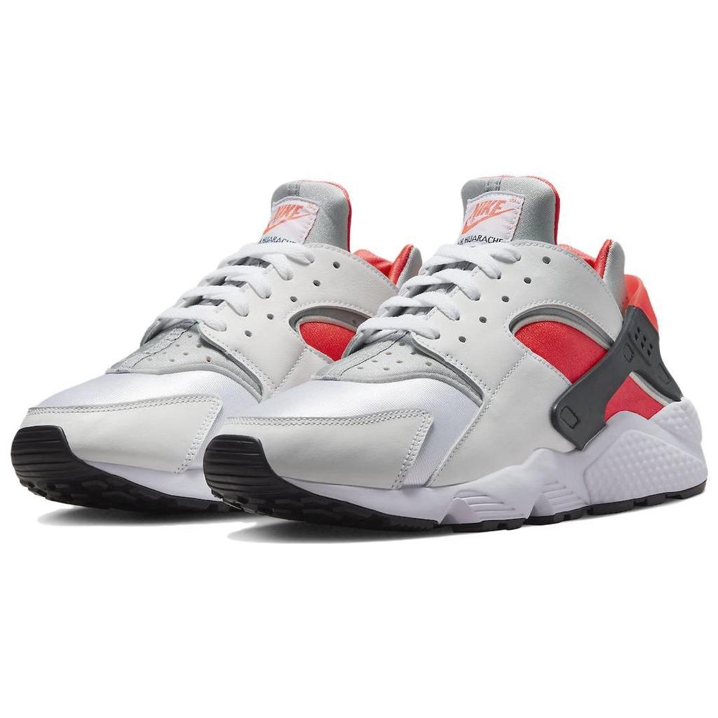 Nike Air Huarache Icons Men White Infrared 23 Black Metallic Silver DX4259-100