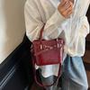 Simple Portable Bucket Small Bag Women 2025 New Shoulder Messenger Bag Small Bag