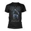 VADER - DAS IMPERIUM SCHWARZES T-SHIRT, Vorder- & Rückseite Druck Klein