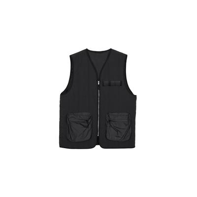 Originals RYV Solid Color Zipper Vest Men Vests Black H11509