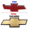 1pcs old 23.3cm 3D ABS Car Front logo Car Front grill Emblem front hood sticker styling Accessories For Chevrolet 08-10 CAPTIVA