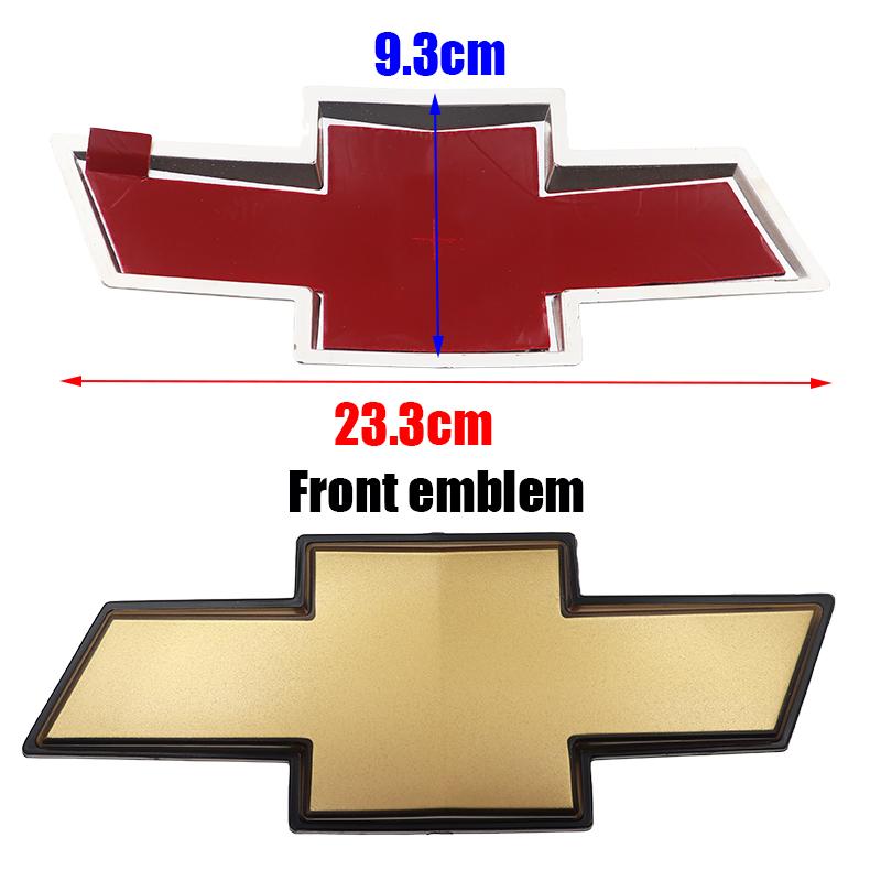 1pcs old 23.3cm 3D ABS Car Front logo Car Front grill Emblem front hood sticker styling Accessories For Chevrolet 08-10 CAPTIVA