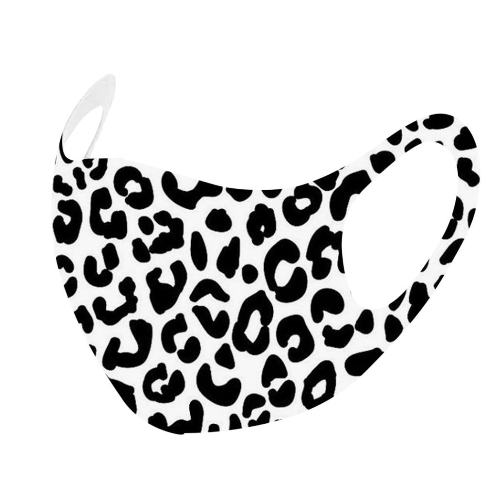 1 Stück Bedruckte Eis-Seidenmaske für Erwachsene zum Schutz vor Staub und Dunst