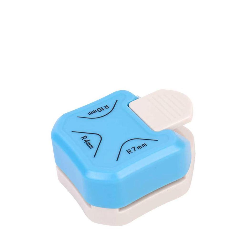 Three-in-One Multi-Angle Corner Trimmer: Flower, Flat, Round Cutter for Cards and Paper