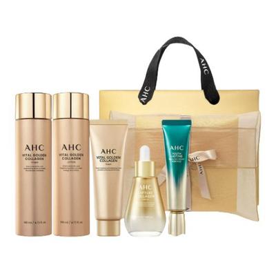 AHC Vital Golden Collagen Youth Total Care 5-Piece Skincare Set
