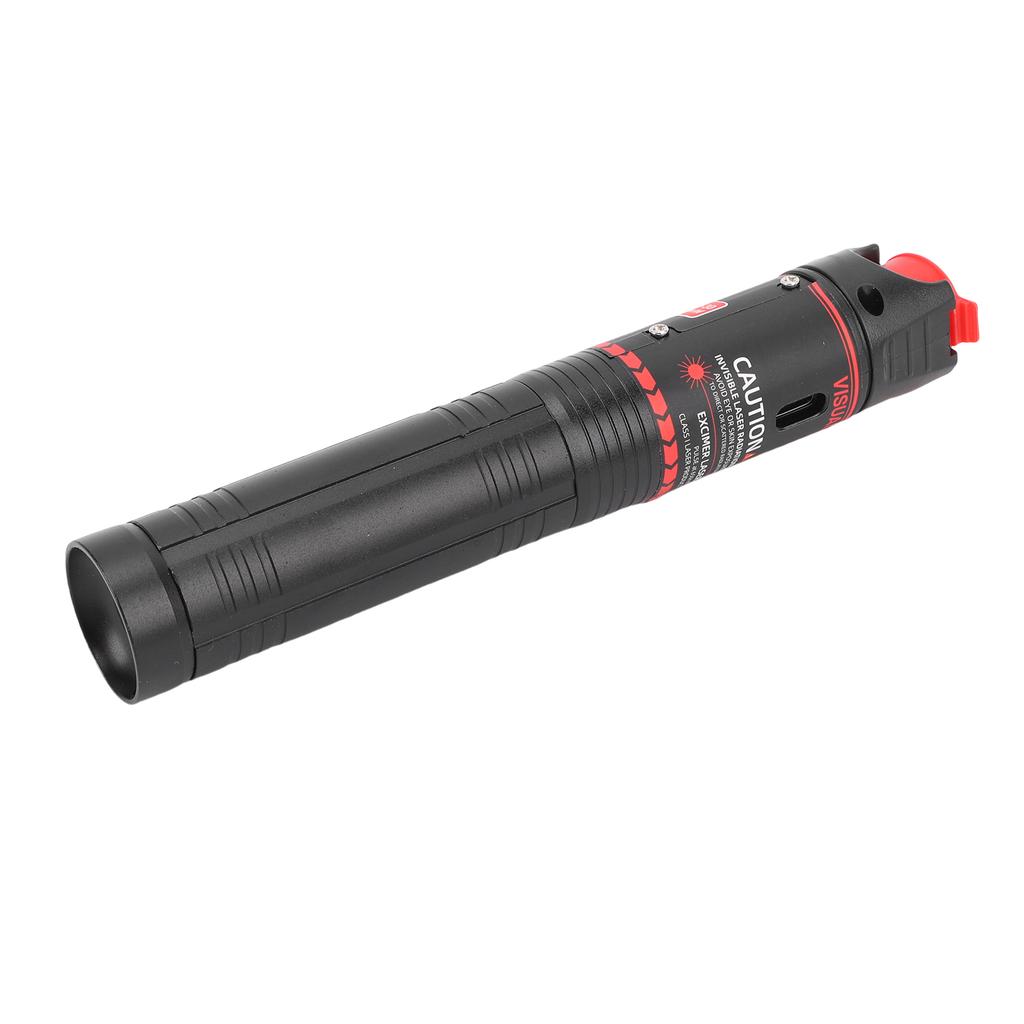 Fiber Optic Test Pen 30KM Visual Fault Locator Red Light Source Rechargeable Optical Cable Tester