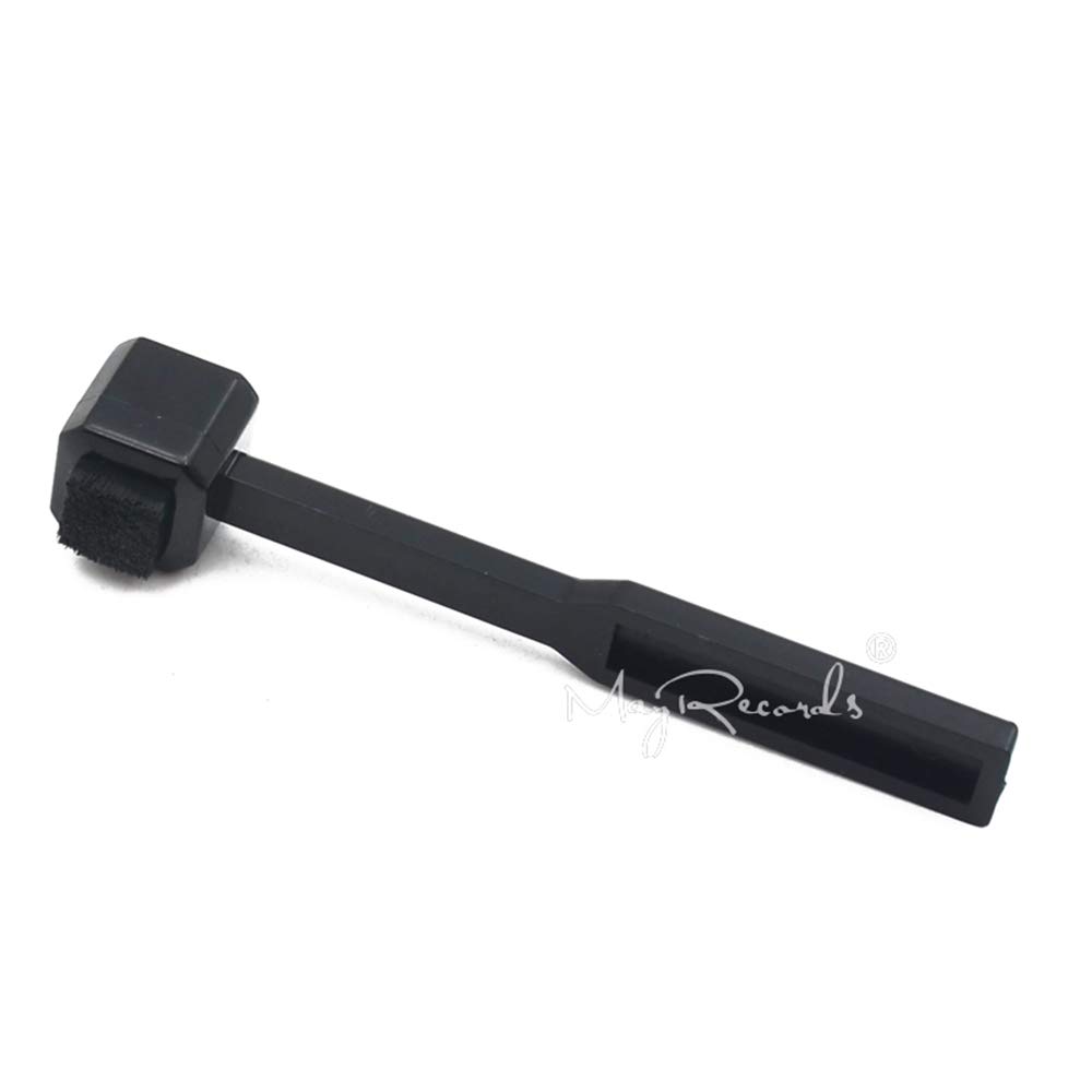 MayRecords Stylus Record Needle Stylus Carbon PP Cleaner, Brush, Fiber,