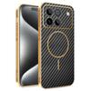 For Honor Win Win RT Win Turbo  electroplated carbon fiber magnetic fingerprint-resistant shockproof phone case