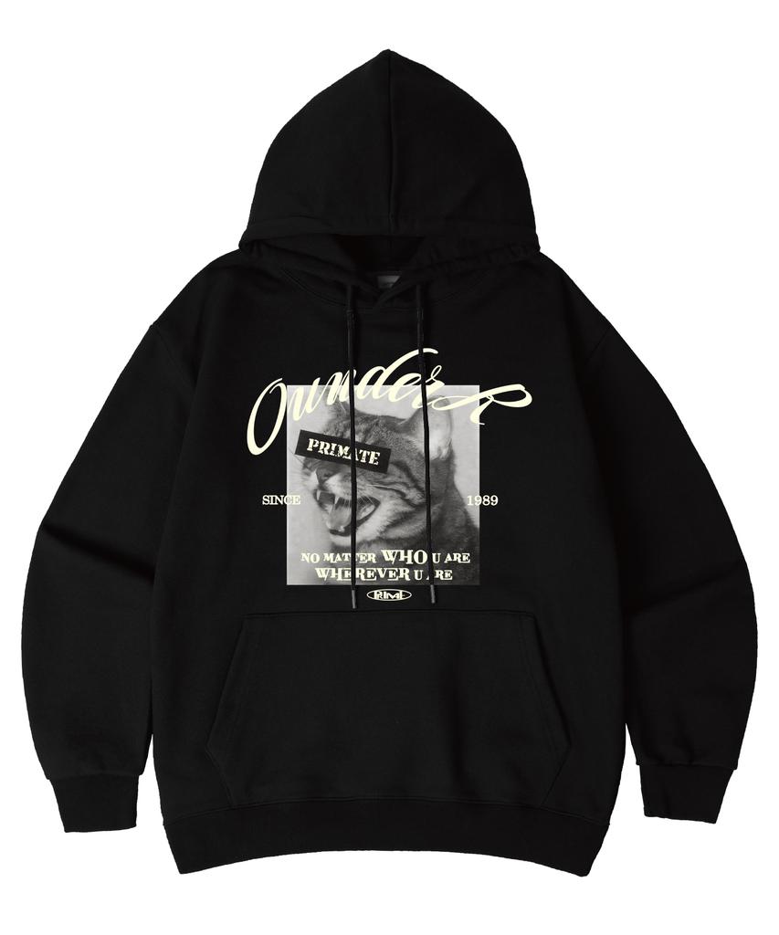 [Fleece-Lined/Non-Fleece-Lined] Censor Oversized Hoodie 9 Colors Prime X Our (C Type)