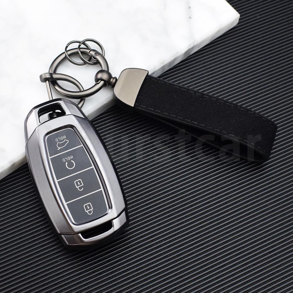 3/4/5 Buttons Tpu Car Key Case Cover Shell For Hyundai I30 Ix25 Elantra Solaris Azera Grandeur Ig Tm Accent Santa Fe Palisade