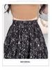 2026 Spring/Summer Floral High-Waisted A-Line Maxi Skirt for Women - Retro, Slimming, Hip-Covering Design