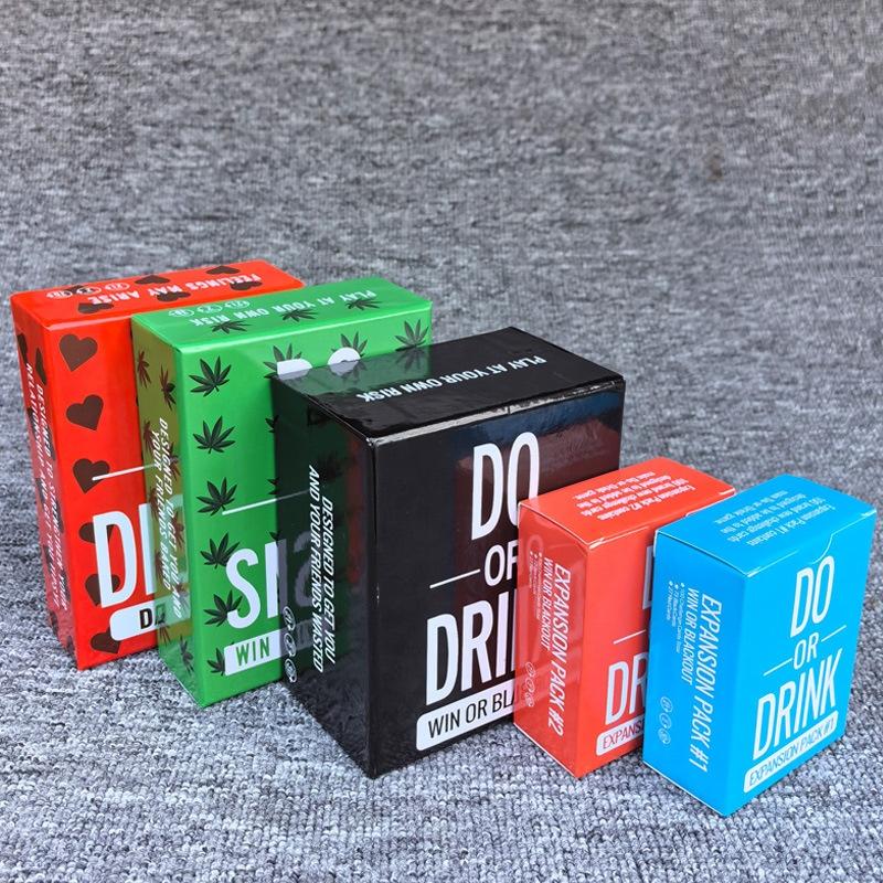 

Правда или Пей Вечеринка Карточная игра Вечеринка Безумная Пьяная Серия Настольная игра Делай или Пей синий